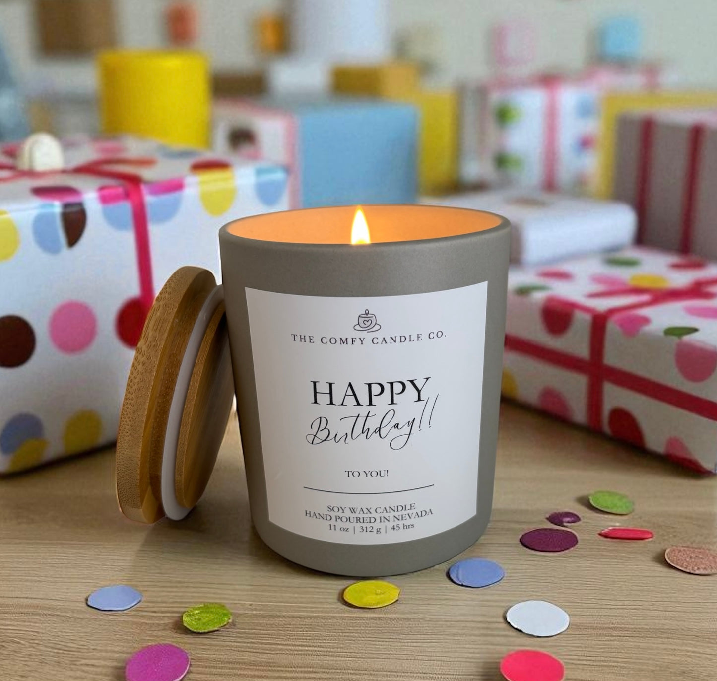 HAPPY BIRTHDAY LABEL