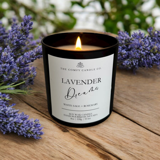 LAVENDER DREAMS 8 OZ. CANDLE