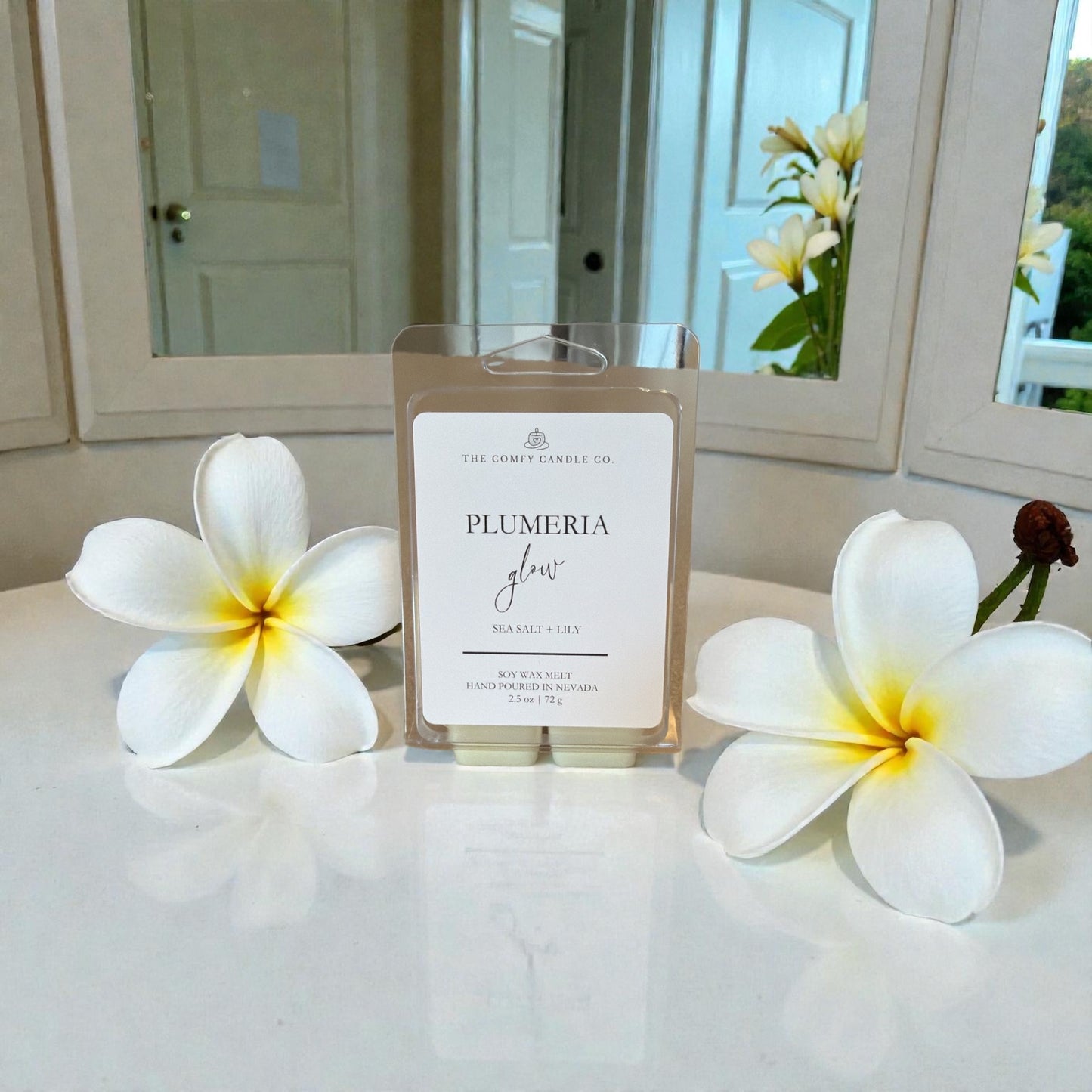 PLUMERIA GLOW WAX MELT