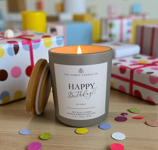 HAPPY BIRTHDAY LABEL