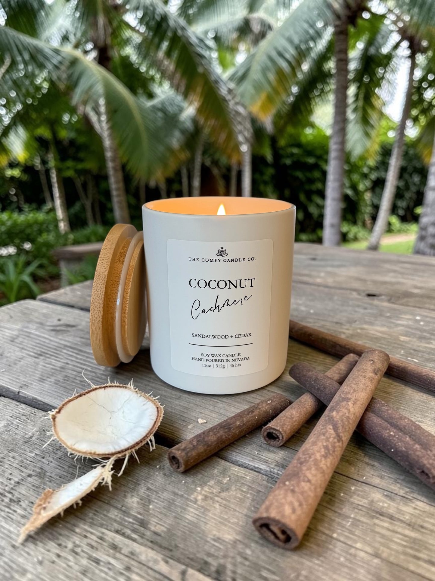 COCONUT CASHMERE 11 OZ. CANDLE