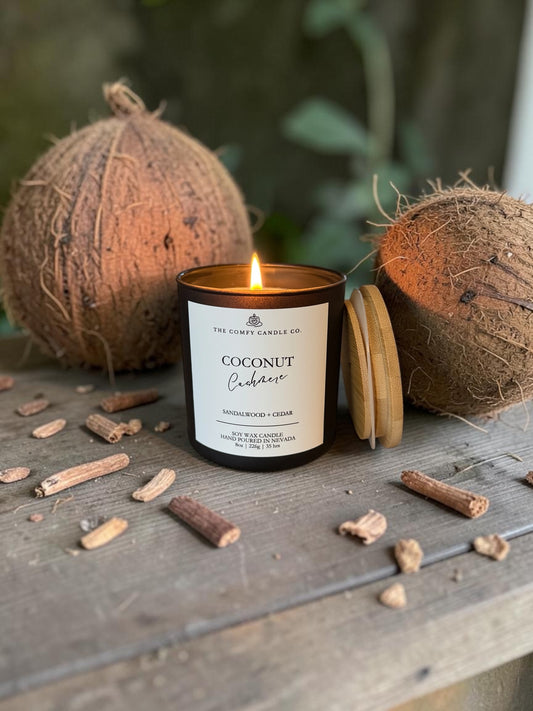 COCONUT CASHMERE 8 OZ. CANDLE
